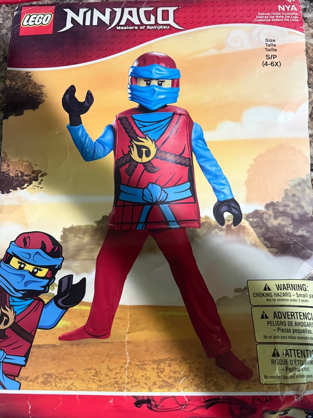 Disguise LEGO Ninjago Red and Blue Ninja Costume